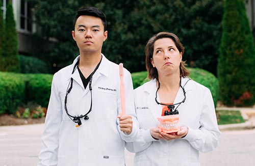 New Waverly Place Dentists - Dr. Zhang & Dr. Jenkins Silly